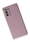 BFS  Samsung Galaxy S20 FE Kılıf Volet Silikon - Mor
