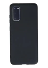 BFS  Samsung Galaxy S20 Kılıf Nano içi Kadife Silikon - Lacivert