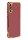 BFS  Samsung Galaxy S20 Kılıf Volet Silikon - Kırmızı
