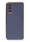 BFS  Samsung Galaxy S20 Kılıf Volet Silikon - Mavi