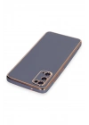 BFS  Samsung Galaxy S20 Kılıf Volet Silikon - Mavi