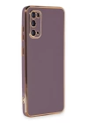 BFS  Samsung Galaxy S20 Kılıf Volet Silikon - Mor