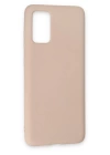 BFS  Samsung Galaxy S20 Plus Kılıf Nano içi Kadife Silikon - Pudra