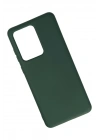 BFS  Samsung Galaxy S20 Ultra Kılıf Nano içi Kadife Silikon - Koyu Yeşil
