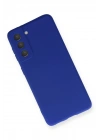 BFS  Samsung Galaxy S21 FE Kılıf First Silikon - Lacivert