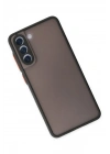 BFS  Samsung Galaxy S21 FE Kılıf Montreal Silikon Kapak - Siyah