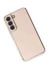BFS  Samsung Galaxy S21 FE Kılıf Volet Silikon - Pembe