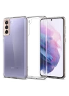 BFS  Samsung Galaxy S21 Kılıf Lüx Şeffaf Silikon