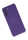 BFS  Samsung Galaxy S21 Kılıf Nano içi Kadife Silikon - Mor