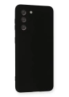 BFS  Samsung Galaxy S21 Kılıf Nano içi Kadife Silikon - Siyah