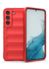 BFS  Samsung Galaxy S21 Kılıf Optimum Silikon - Kırmızı
