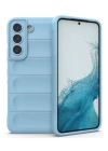 BFS  Samsung Galaxy S21 Kılıf Optimum Silikon - Sky Blue