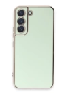 BFS  Samsung Galaxy S21 Kılıf Volet Silikon - Açık Yeşil