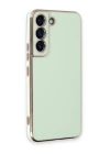 BFS  Samsung Galaxy S21 Kılıf Volet Silikon - Açık Yeşil