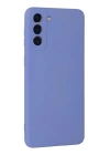 BFS  Samsung Galaxy S21 Plus Kılıf Nano içi Kadife Silikon - Lila