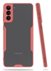BFS  Samsung Galaxy S21 Plus Kılıf Platin Silikon - Pembe