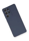 BFS  Samsung Galaxy S21 Ultra Kılıf Nano içi Kadife Silikon - Gri