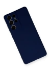 BFS  Samsung Galaxy S21 Ultra Kılıf Nano içi Kadife Silikon - Lacivert