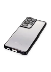 BFS  Samsung Galaxy S21 Ultra Kılıf Razer Lensli Silikon - Siyah