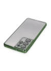 BFS  Samsung Galaxy S21 Ultra Kılıf Razer Lensli Silikon - Yeşil