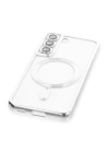BFS  Samsung Galaxy S22 Kılıf Kross Magneticsafe Kapak - Gümüş