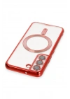BFS Samsung Galaxy S22 Kılıf Kross Magneticsafe Kapak - Kırmızı