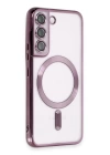 BFS  Samsung Galaxy S22 Kılıf Kross Magneticsafe Kapak - Mor