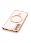 BFS  Samsung Galaxy S22 Kılıf Kross Magneticsafe Kapak - Rose
