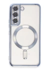 BFS  Samsung Galaxy S22 Kılıf Kross Magneticsafe Kapak - Sierra Blue