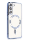 BFS  Samsung Galaxy S22 Kılıf Kross Magneticsafe Kapak - Sierra Blue
