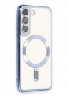 BFS Samsung Galaxy S22 Kılıf Kross Magneticsafe Kapak - Sierra Blue