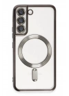 BFS Samsung Galaxy S22 Kılıf Kross Magneticsafe Kapak - Siyah