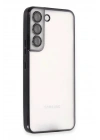 BFS Samsung Galaxy S22 Kılıf Lensli Silikon - Siyah