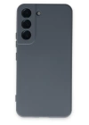 BFS  Samsung Galaxy S22 Kılıf Nano içi Kadife Silikon - Gri