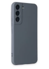 BFS  Samsung Galaxy S22 Kılıf Nano içi Kadife Silikon - Gri