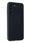 BFS  Samsung Galaxy S22 Kılıf Nano içi Kadife Silikon - Lacivert