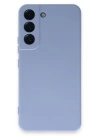 BFS  Samsung Galaxy S22 Kılıf Nano içi Kadife Silikon - Lila