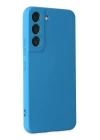 BFS  Samsung Galaxy S22 Kılıf Nano içi Kadife Silikon - Mavi