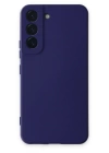BFS  Samsung Galaxy S22 Kılıf Nano içi Kadife Silikon - Mor