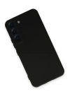BFS  Samsung Galaxy S22 Kılıf Nano içi Kadife Silikon - Siyah