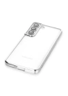BFS  Samsung Galaxy S22 Kılıf Razer Lensli Silikon - Gümüş