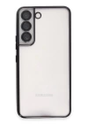 BFS  Samsung Galaxy S22 Kılıf Razer Lensli Silikon - Siyah