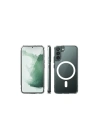 BFS  Samsung Galaxy S22 Plus Kılıf Magneticsafe Şeffaf Silikon - Şeffaf
