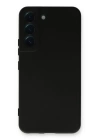BFS  Samsung Galaxy S22 Plus Kılıf Nano içi Kadife Silikon - Siyah