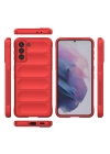 BFS  Samsung Galaxy S22 Plus Kılıf Optimum Silikon - Kırmızı