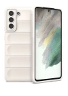 BFS  Samsung Galaxy S22 Plus Kılıf Optimum Silikon - Krem