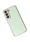 BFS  Samsung Galaxy S22 Plus Kılıf Volet Silikon - Açık Yeşil