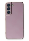 BFS  Samsung Galaxy S22 Plus Kılıf Volet Silikon - Mor