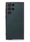 BFS Samsung Galaxy S22 Ultra Kılıf Lensli Silikon - Mor