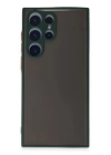 BFS  Samsung Galaxy S22 Ultra Kılıf Montreal Silikon Kapak - Yeşil